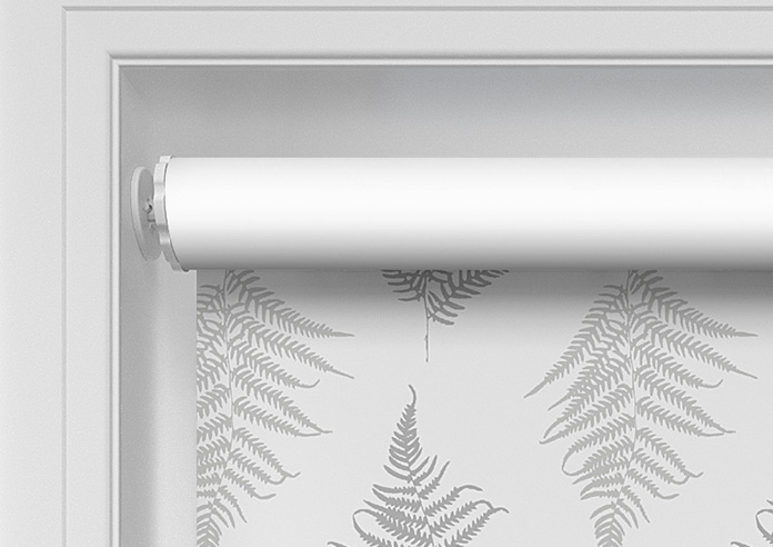 Delicate Ferns, Fog Grey - Twist&Fit Roller Blind - Image 10